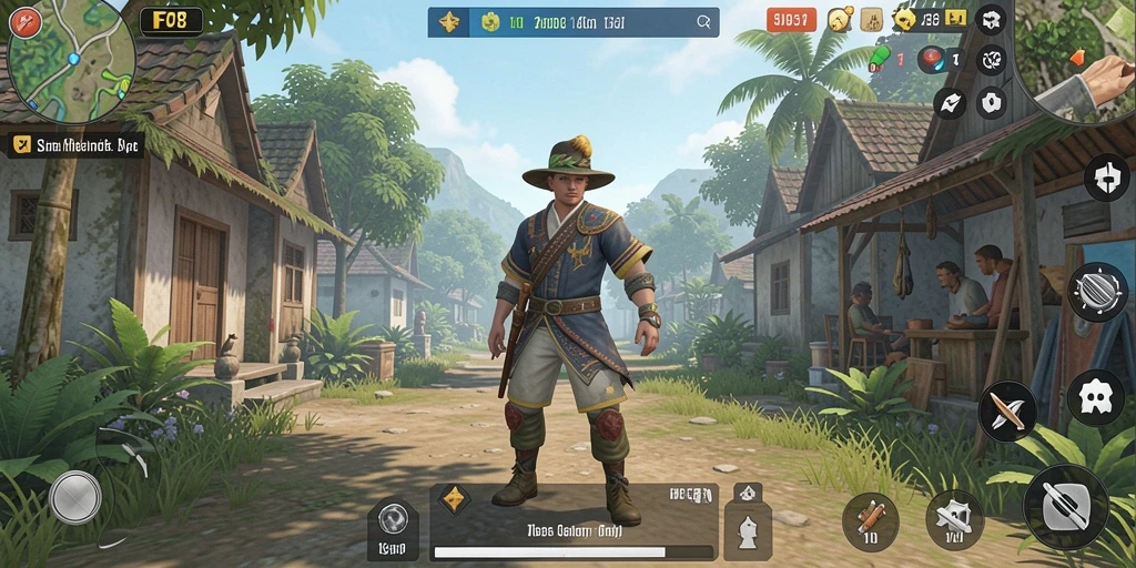 Tangkapan layar menunjukkan gameplay realistis FO8 yang memukau.