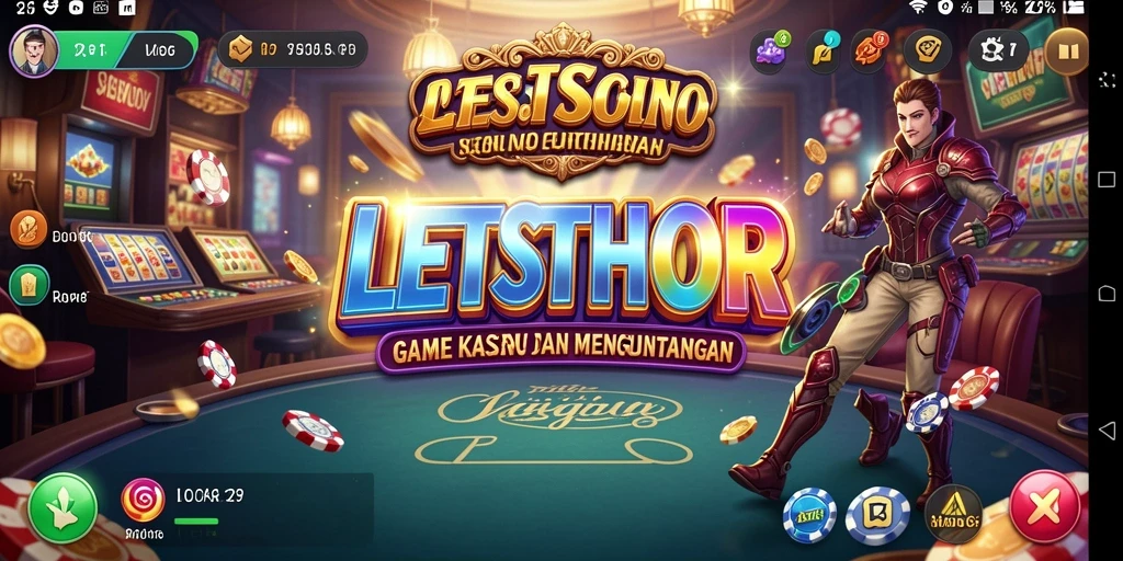 Tampilan menarik dari gameplay <strong>LETSTHOR</strong> yang mengguncang dunia Kasino.