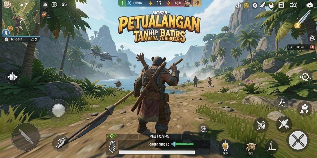 Screenshot utama MG525 menampilkan gameplay seru di dunia terbuka.