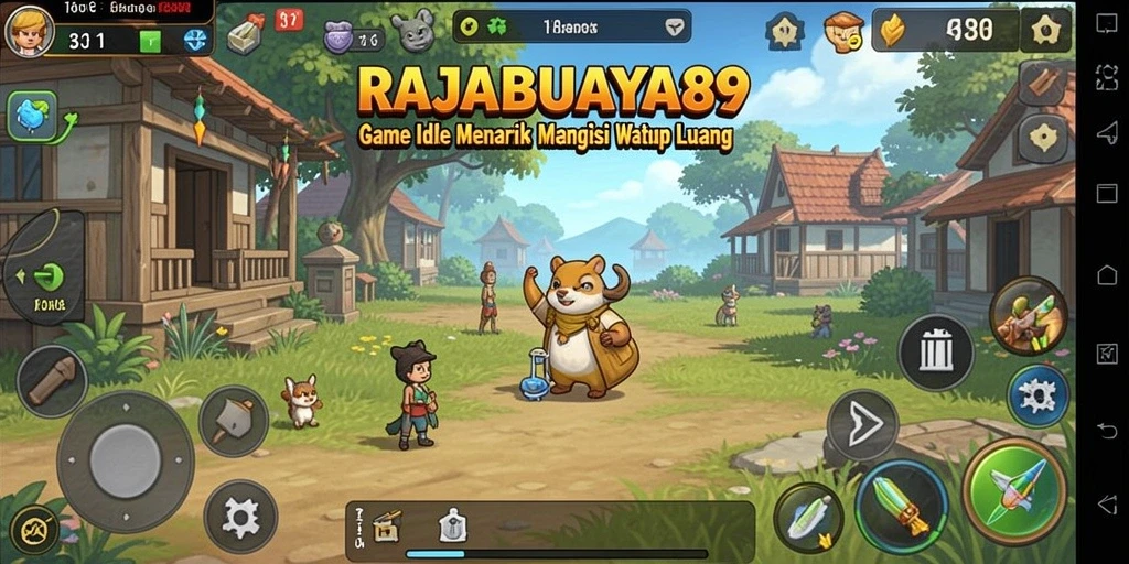 Tampilan gameplay dari RAJABUAYA89 yang seru dan menarik.