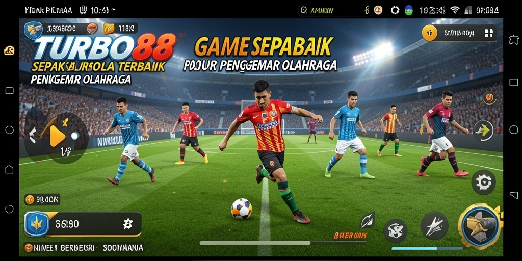 Tampilan gameplay TURBO88 yang mendebarkan dan interaktif.